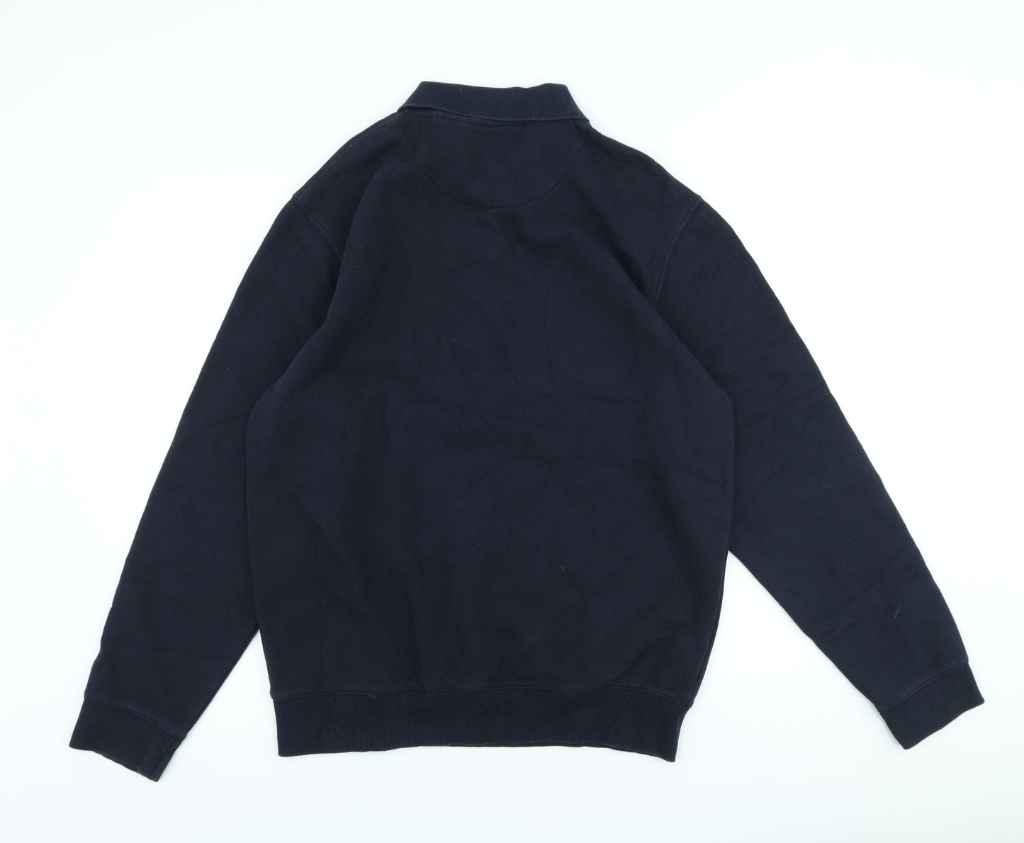 Mens UK Size M Easy Blue Pullover Sweatshirt