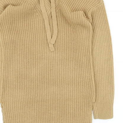 Womens UK Size XS Dorothy Perkins Beige Pullover Jumper