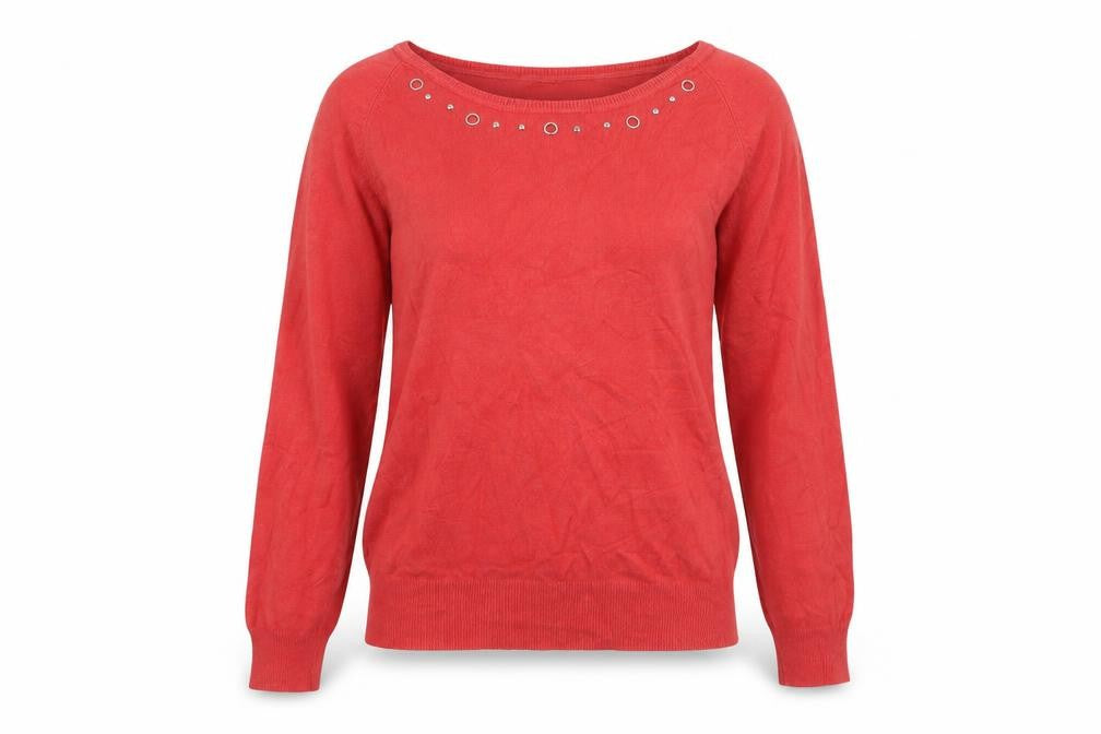 Womens UK Size L Klass Pink Pullover Jumper