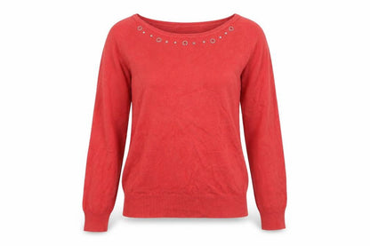 Womens UK Size L Klass Pink Pullover Jumper