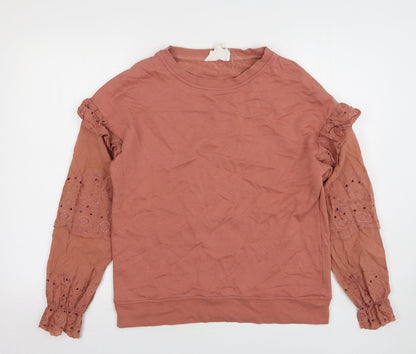 Womens UK Size S NEXT Pink Pullover Jumper