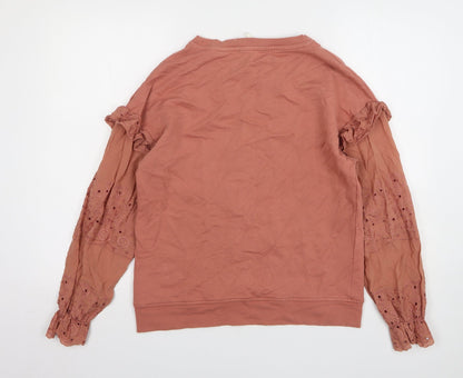 Womens UK Size S NEXT Pink Pullover Jumper