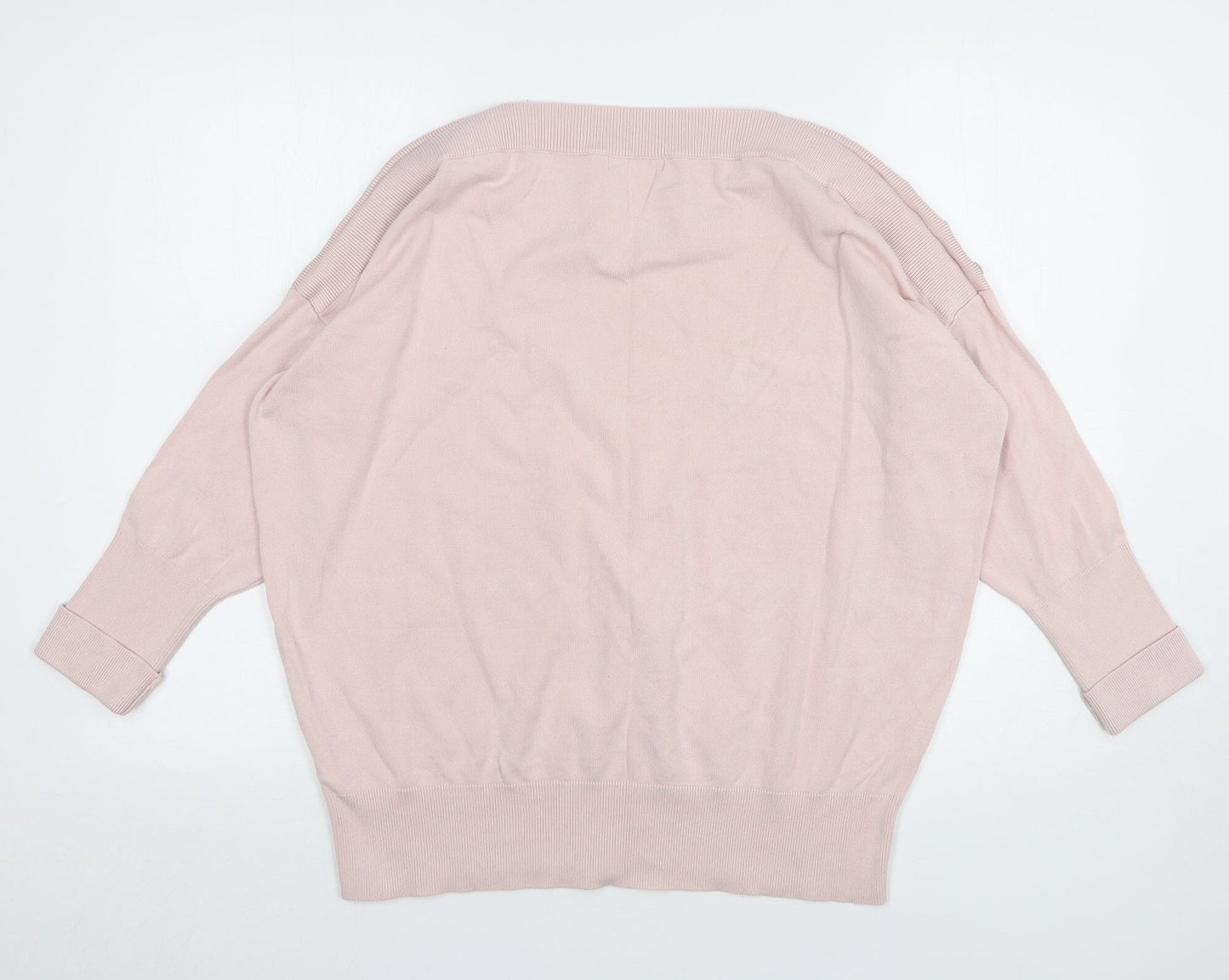 Womens UK Size L Monsoon Pink Pullover Jumper