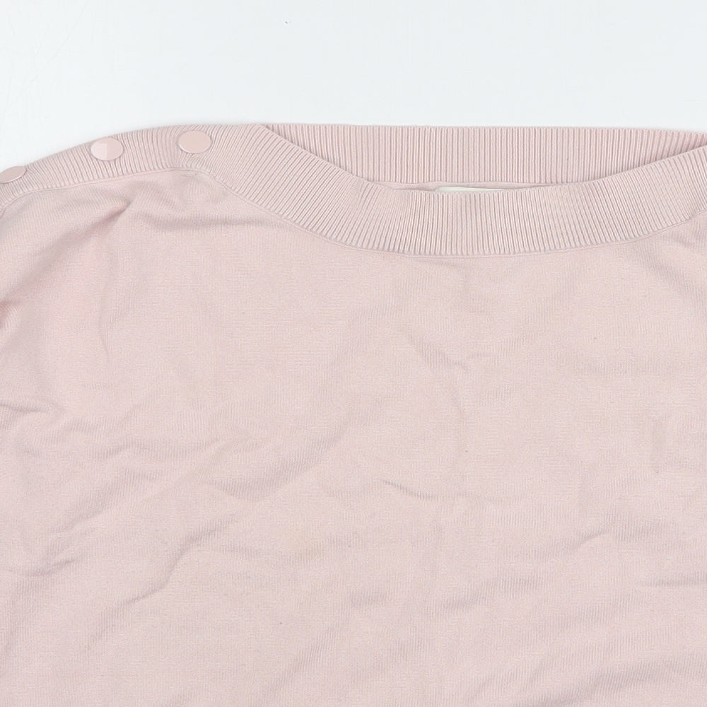 Womens UK Size L Monsoon Pink Pullover Jumper