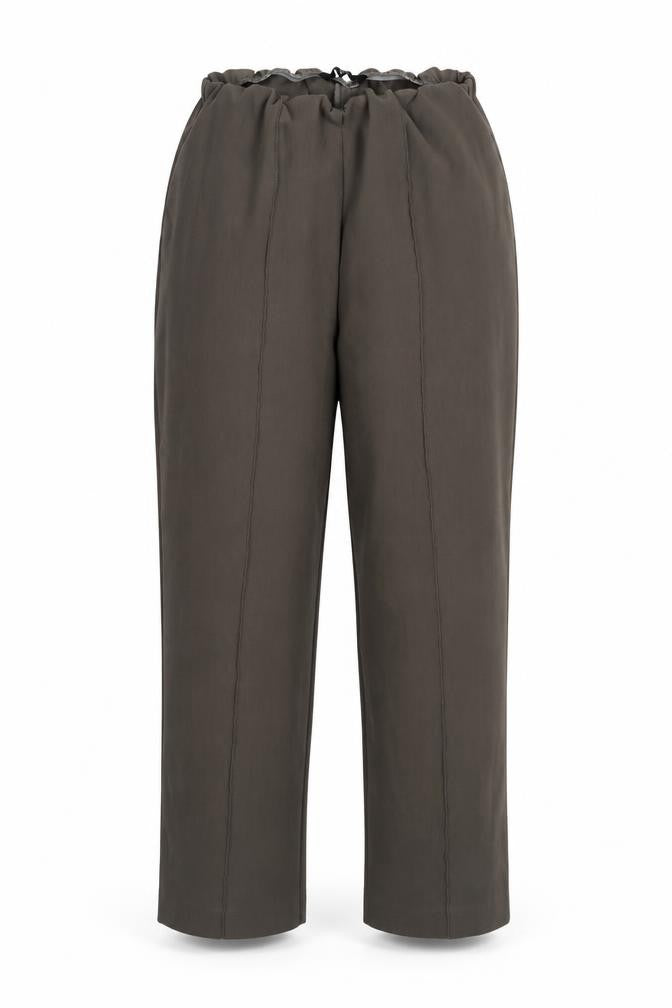 Womens UK Size 14 Mia Moda Regular Fit  Green Trousers