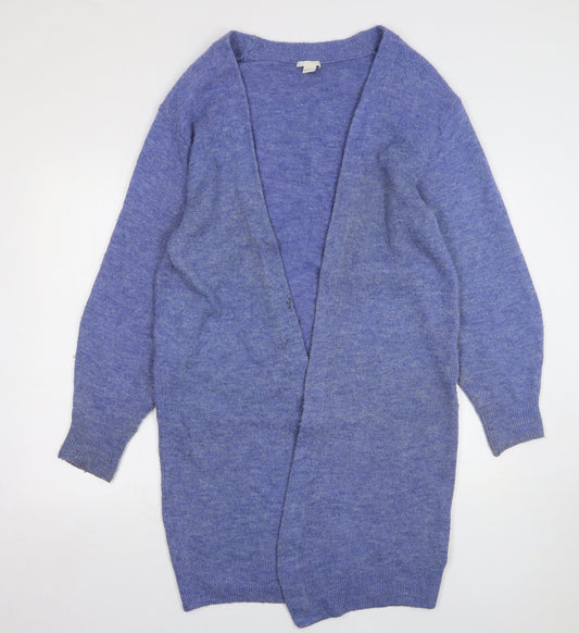 Womens UK Size S H&M Blue Cardigan Jumper