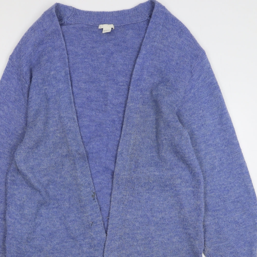 Womens UK Size S H&M Blue Cardigan Jumper