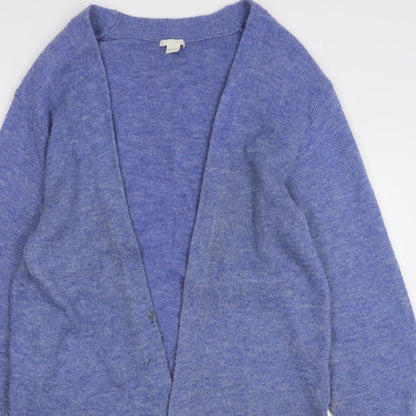 Womens UK Size S H&M Blue Cardigan Jumper