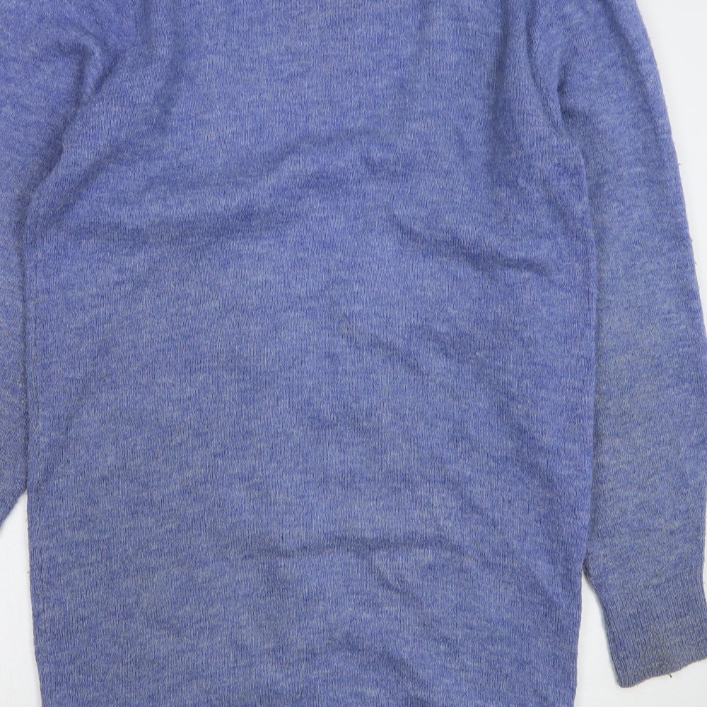 Womens UK Size S H&M Blue Cardigan Jumper