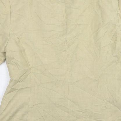 Womens UK Size 14 Preworn Regular Beige Blazer