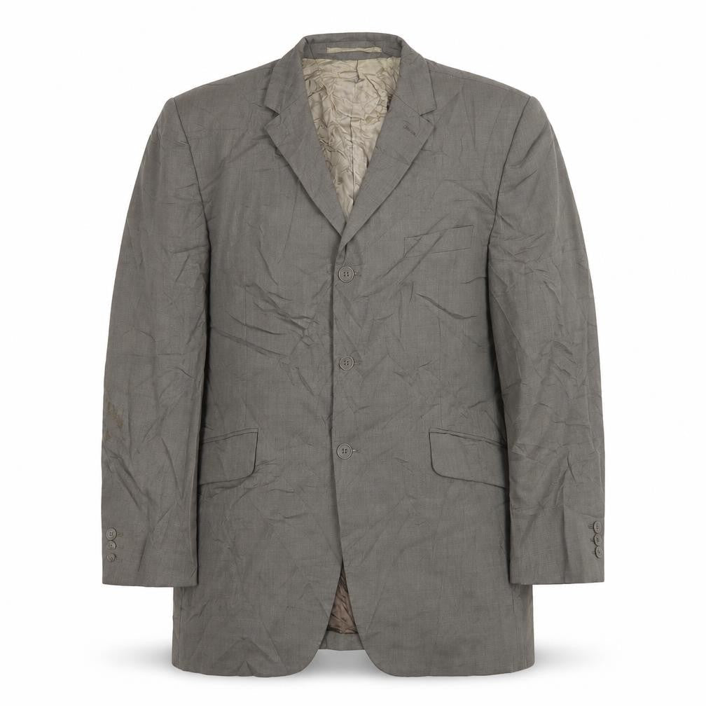 Mens UK Size 40 Karl Jackson Regular Grey Suit Jacket