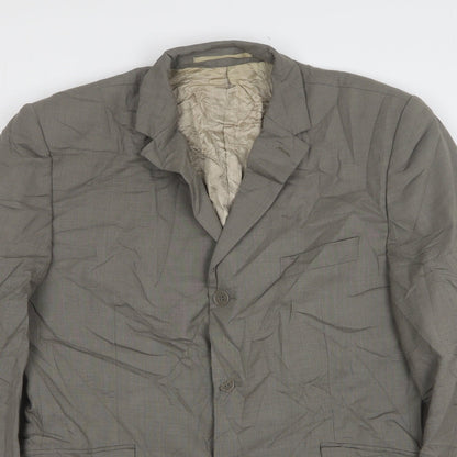 Mens UK Size 40 Karl Jackson Regular Grey Suit Jacket