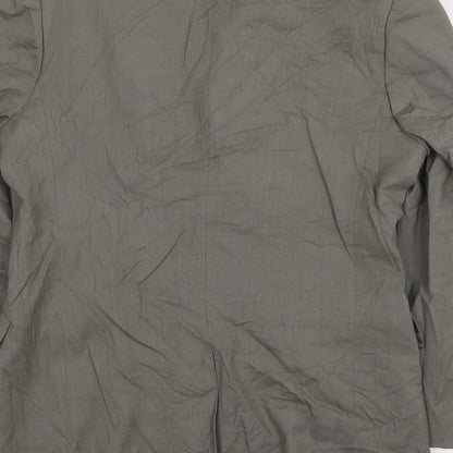 Mens UK Size 40 Karl Jackson Regular Grey Suit Jacket