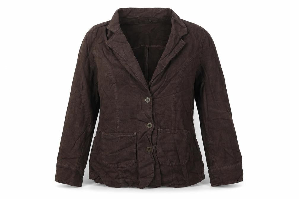 Womens UK Size 12 Classics Regular Brown Suit Jacket