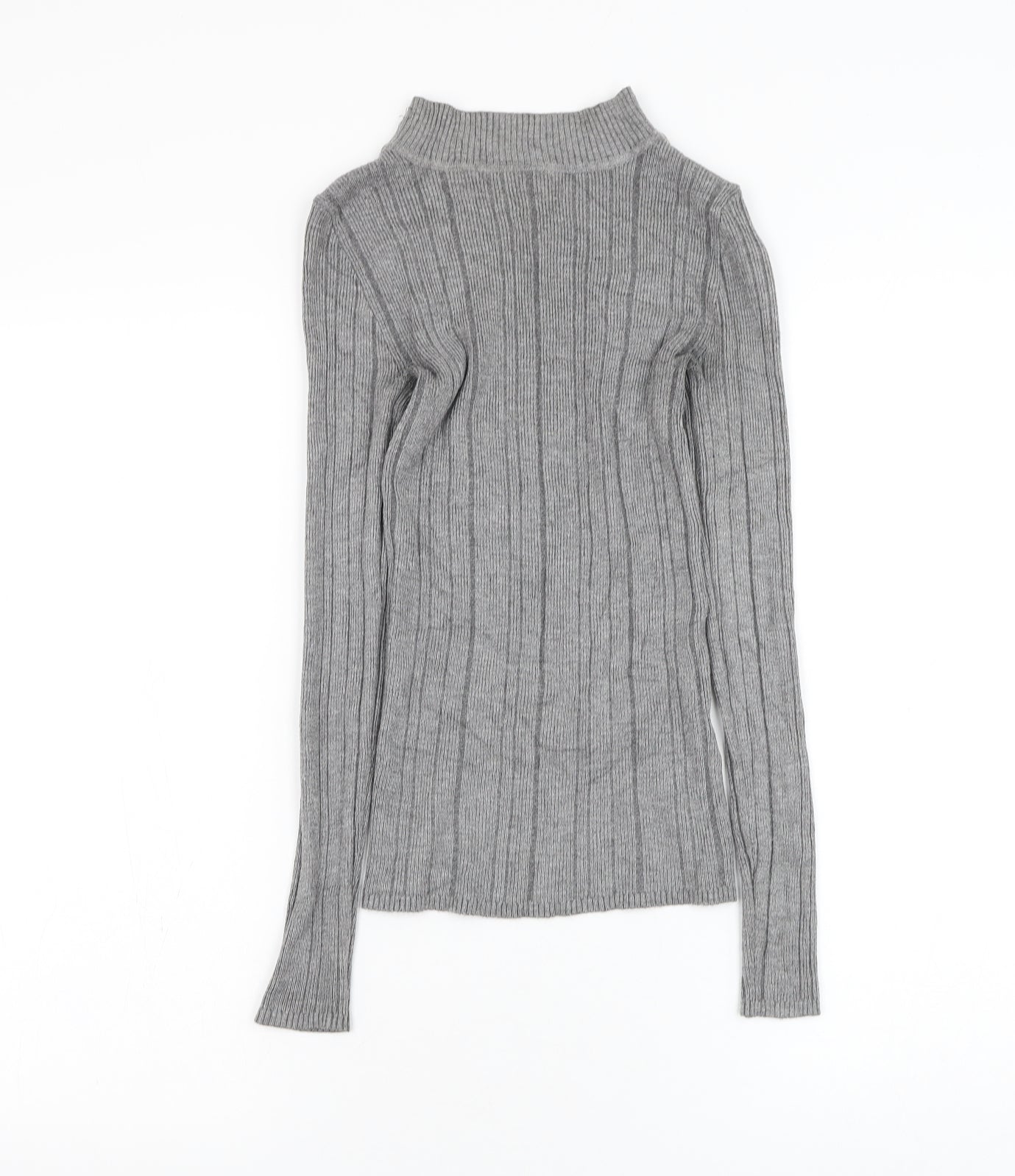 Womens UK Size 8 Atmosphere Grey Pullover Jumper