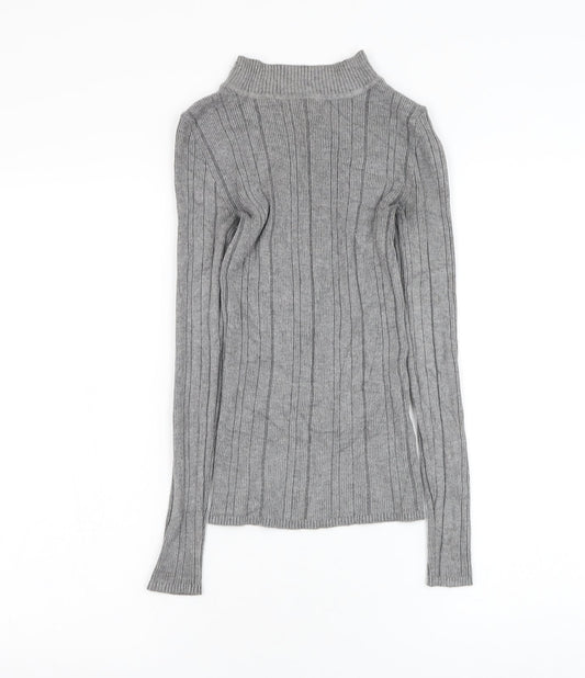 Womens UK Size 8 Atmosphere Grey Pullover Jumper