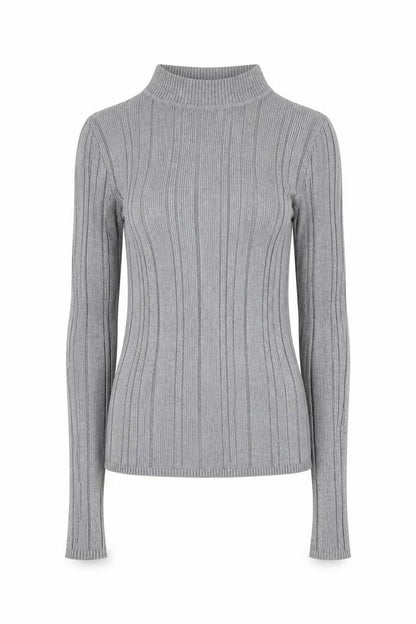 Womens UK Size 8 Atmosphere Grey Pullover Jumper