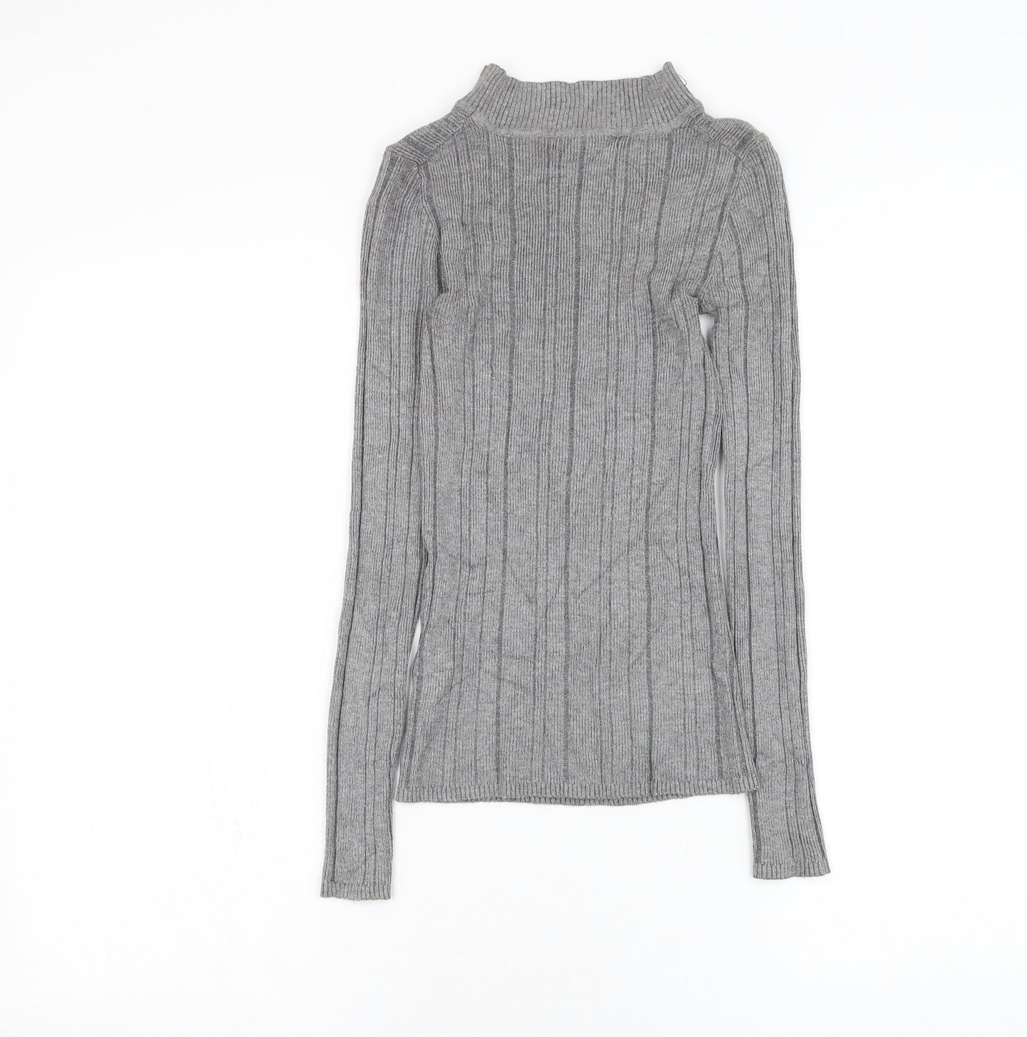 Womens UK Size 8 Atmosphere Grey Pullover Jumper