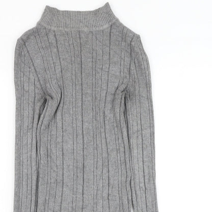 Womens UK Size 8 Atmosphere Grey Pullover Jumper