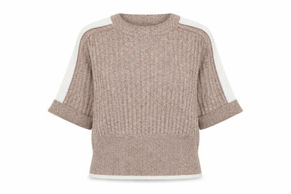 Womens UK Size S Marks and Spencer Brown Pullover Jumper