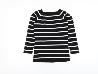 Womens UK Size 10 New Look Black Pullover Jumper
