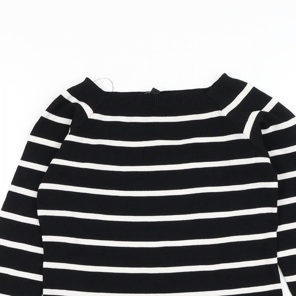 Womens UK Size 10 New Look Black Pullover Jumper
