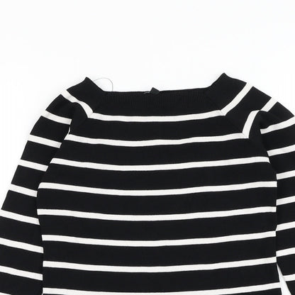 Womens UK Size 10 New Look Black Pullover Jumper