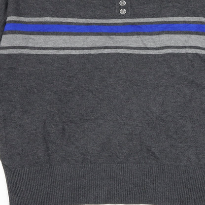 Womens UK Size 12 Debenhams Grey Pullover Jumper