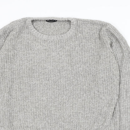 Womens UK Size XL Cedar Wood State Grey Pullover Jumper