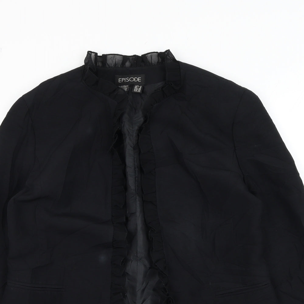 Womens UK Size 6 Episode Black Jacket