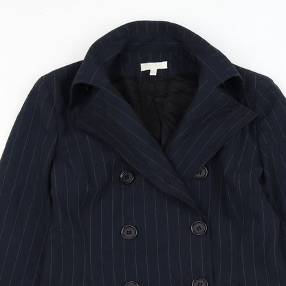 Womens UK Size 12 Kookai Blue Overcoat
