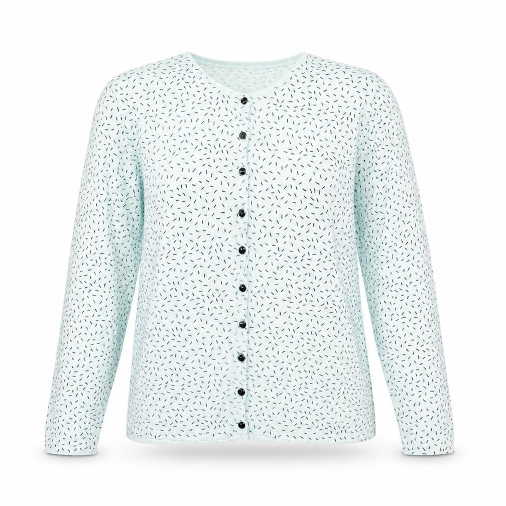 Womens UK Size M Marks and Spencer Blue Cardigan Jumper