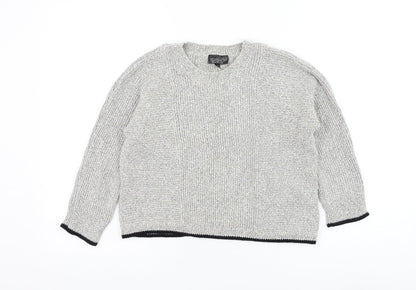 Womens UK Size 8 Topshop White Pullover Jumper