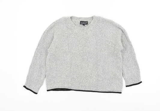 Womens UK Size 8 Topshop White Pullover Jumper