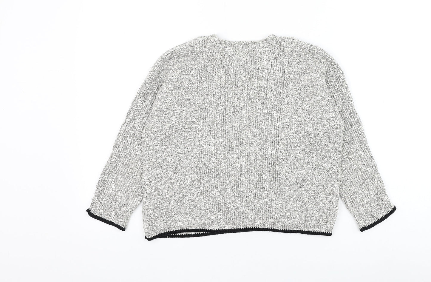 Womens UK Size 8 Topshop White Pullover Jumper