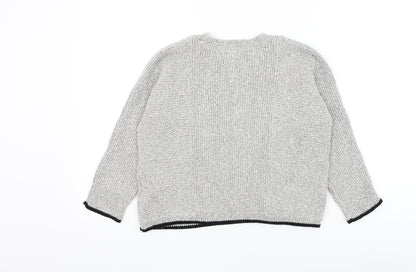 Womens UK Size 8 Topshop White Pullover Jumper