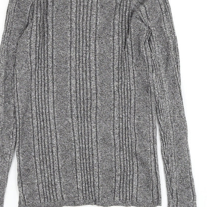 Womens UK Size 14 Marks and Spencer Grey Pullover Jumper