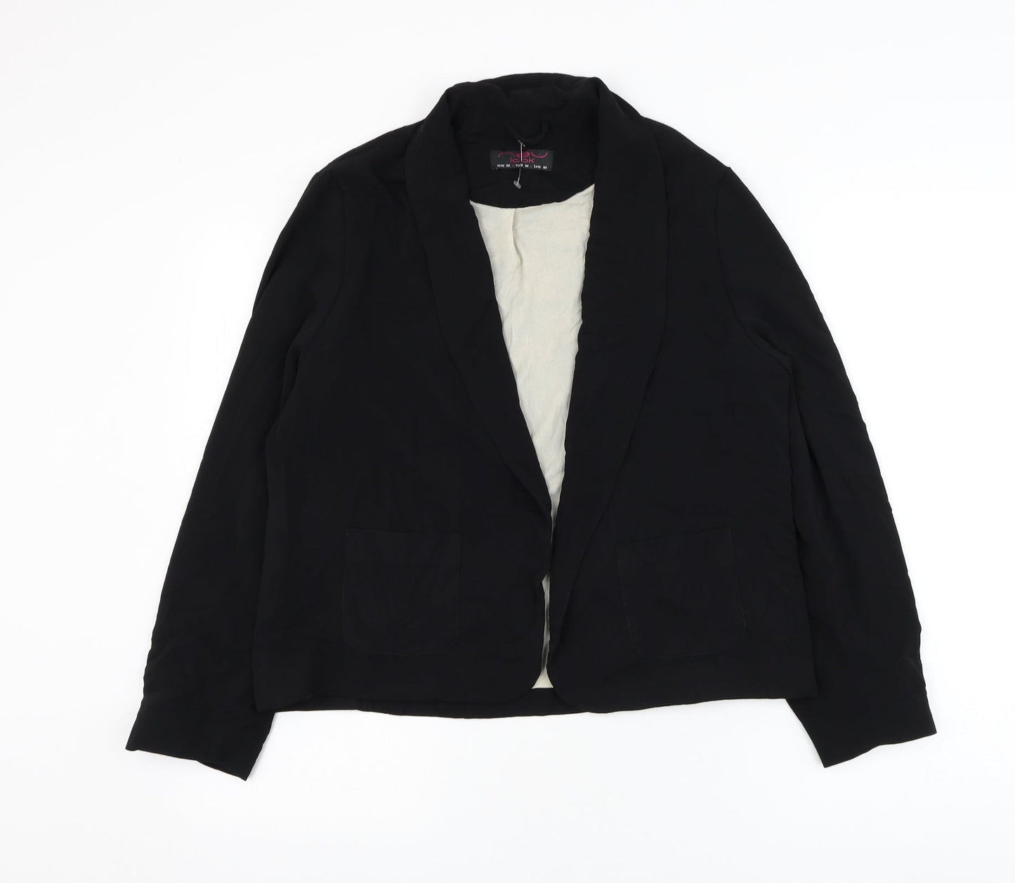Womens UK Size 14 New Look Black Jacket