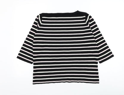 Womens UK Size 18 BHS Black Pullover Jumper