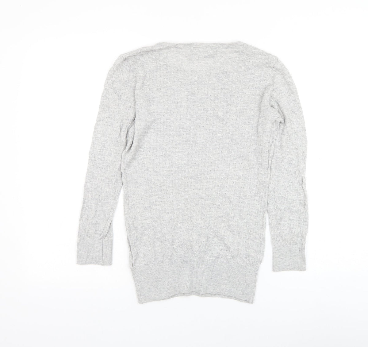 Womens UK Size S H&M Grey Pullover Jumper