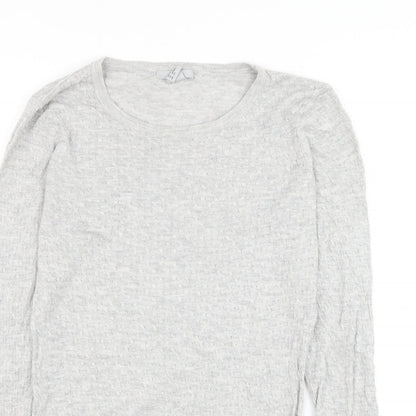 Womens UK Size S H&M Grey Pullover Jumper