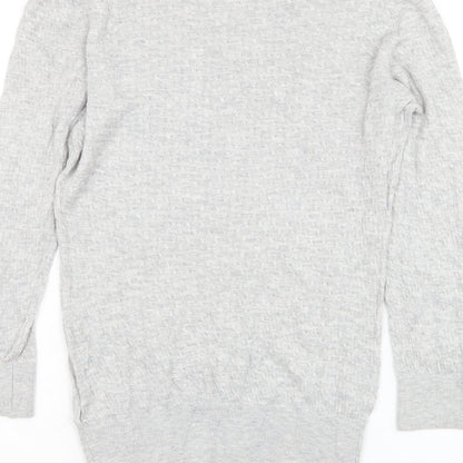 Womens UK Size S H&M Grey Pullover Jumper