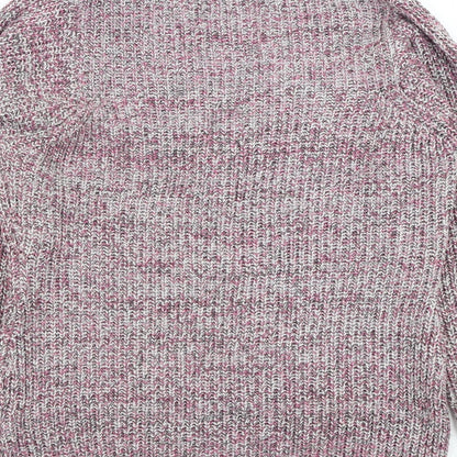 Womens UK Size 10 EWM Pink Cardigan Jumper