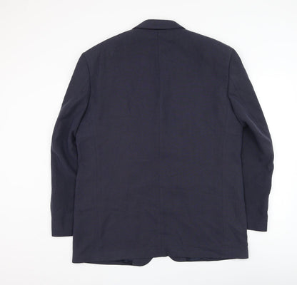 Mens UK Size 44 REMUS Regular Blue Suit Jacket