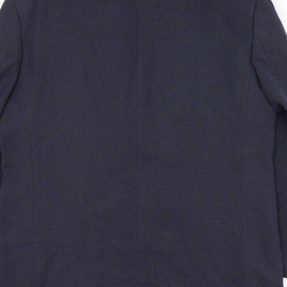 Mens UK Size 44 REMUS Regular Blue Suit Jacket