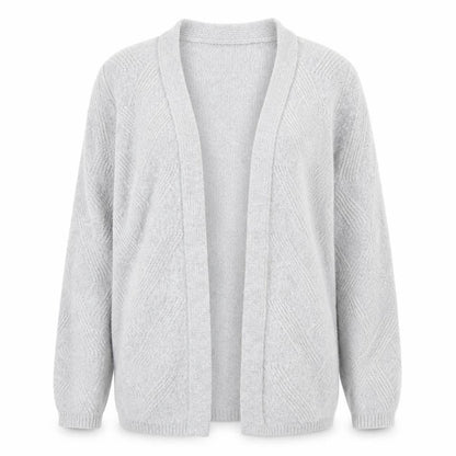 Womens UK Size M Select Grey Cardigan Jumper