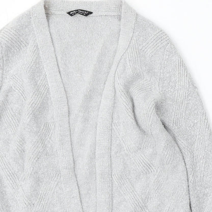 Womens UK Size M Select Grey Cardigan Jumper