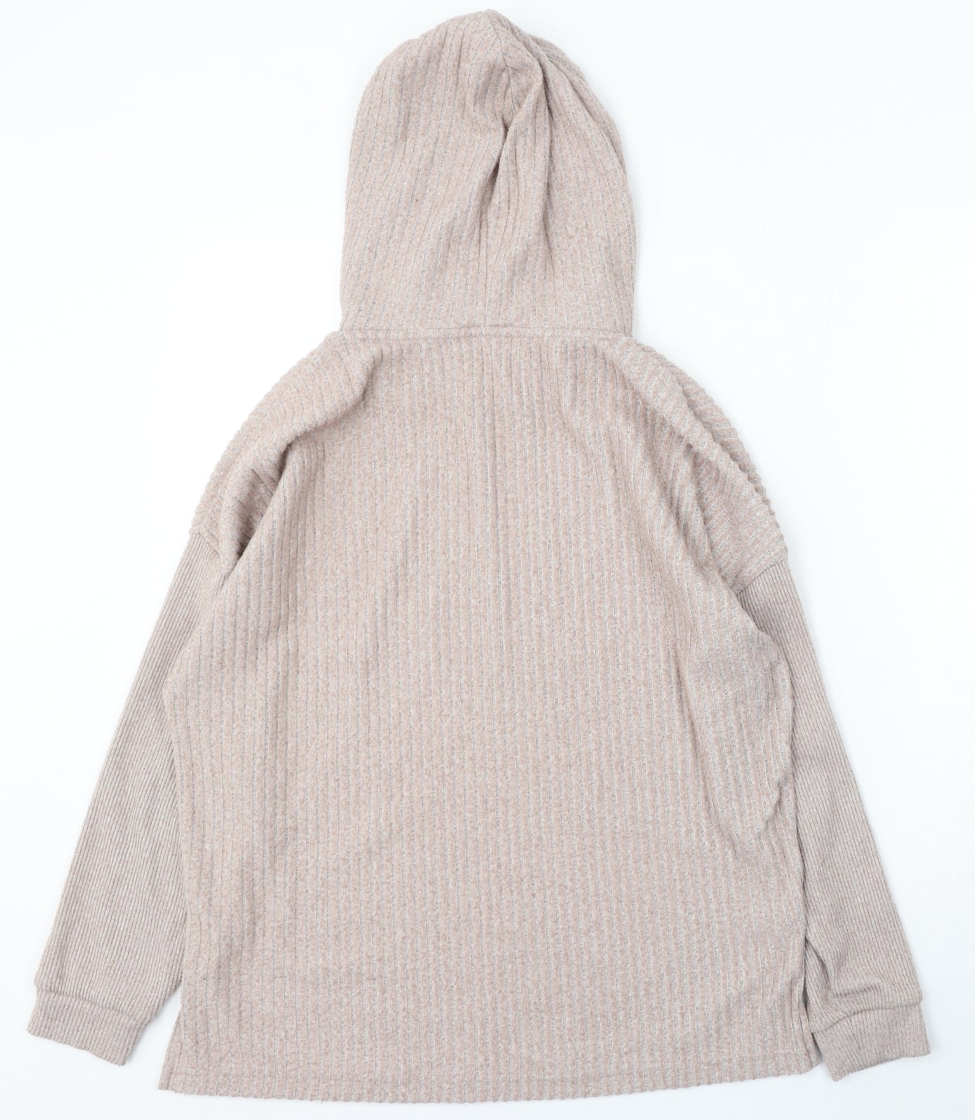 F&F Womens Pink Round Neck Polyacrylate Fibre Pullover Jumper Size M