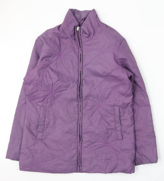 Womens UK Size 12 Northmoor Purple Jacket