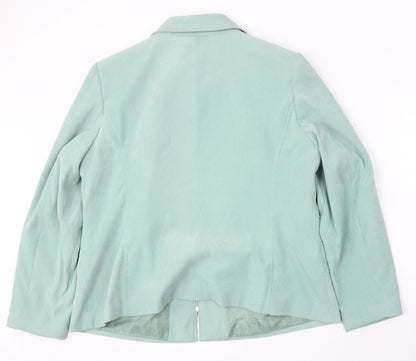 Classics Womens Green Jacket Size 20
